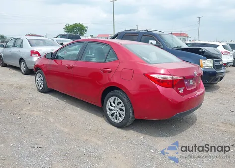 2017 Toyota Corolla Le из США, поврежденный, VIN 5YFBURHE0HP717615